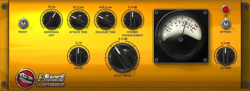 IK Multimedia T-RackS Classic Compressor interface