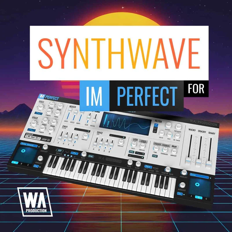 W. A. Production Synthwave for ImPerfect interface