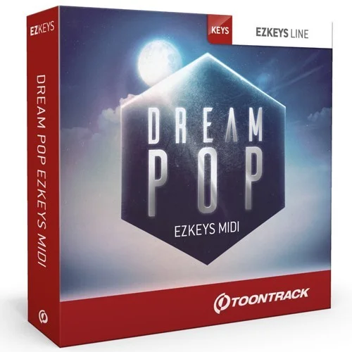 Toontrack EZkeys MIDI Dream Pop interface