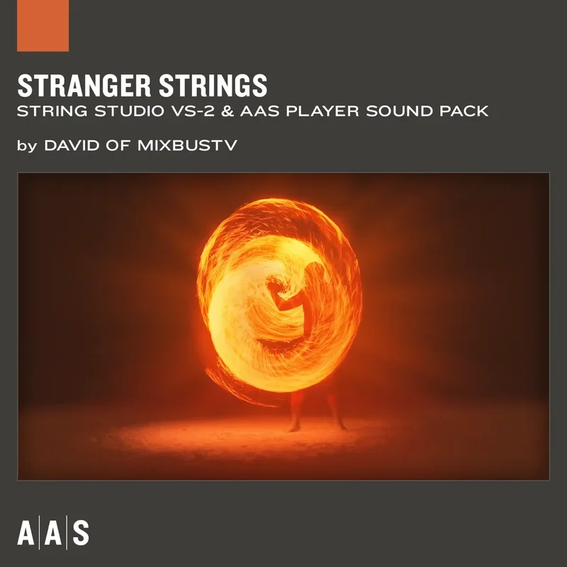 AAS Stranger Strings - String Studio VS-2 Soundpack interface