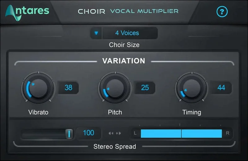Antares Choir interface