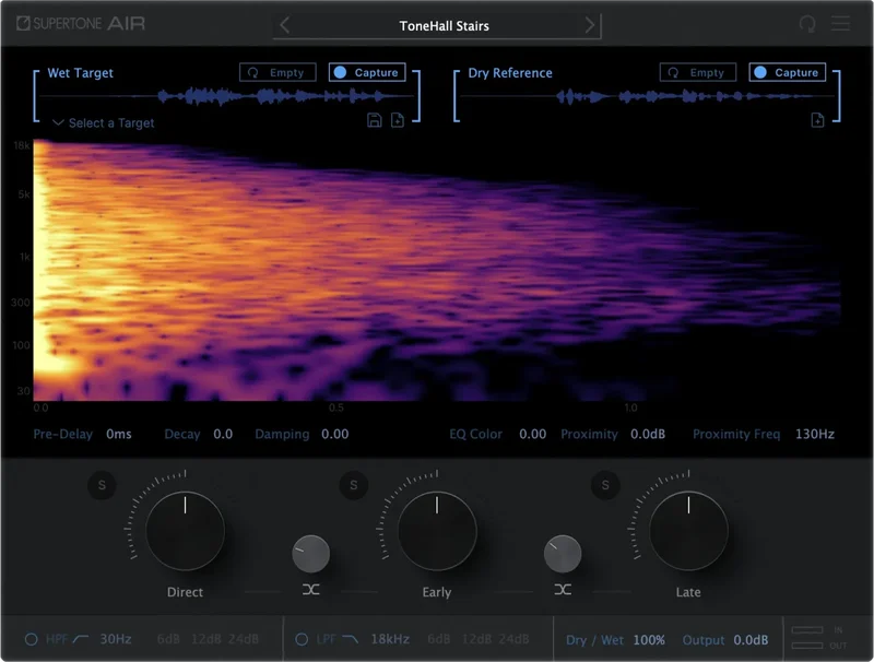 Supertone AIR interface