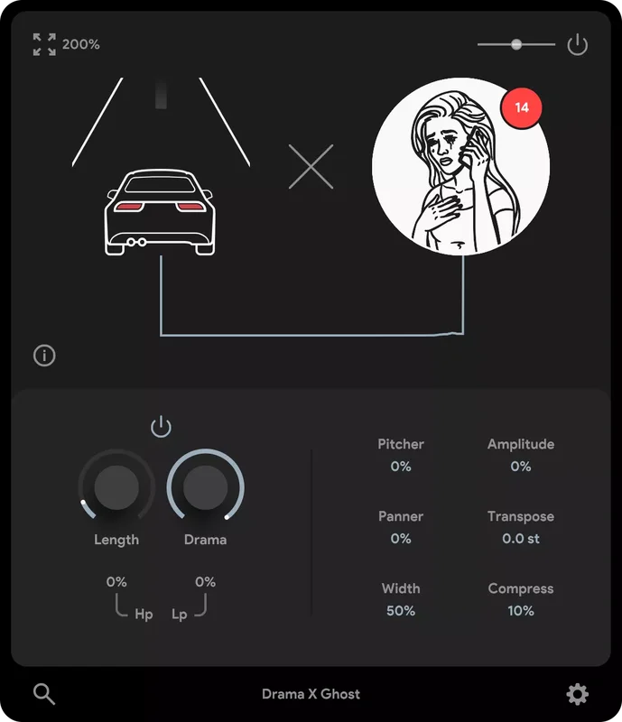 Thenatan Audio DramaGhost interface