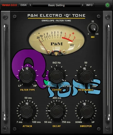 Plug and Mix Electro Q Tone interface