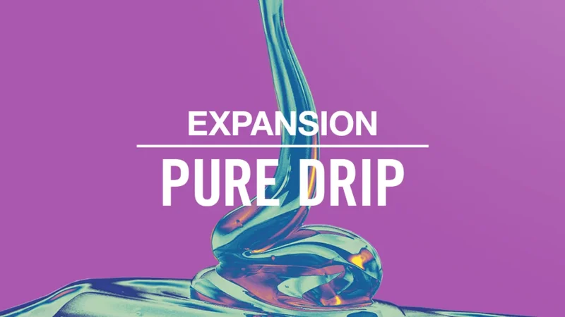 Native Instruments PURE DRIP interface