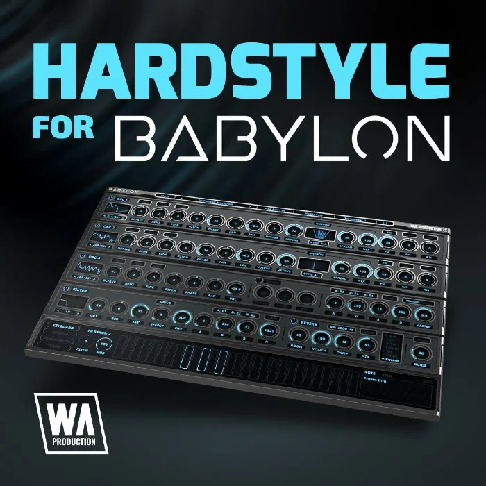 W. A. Production Hardstyle For Babylon interface