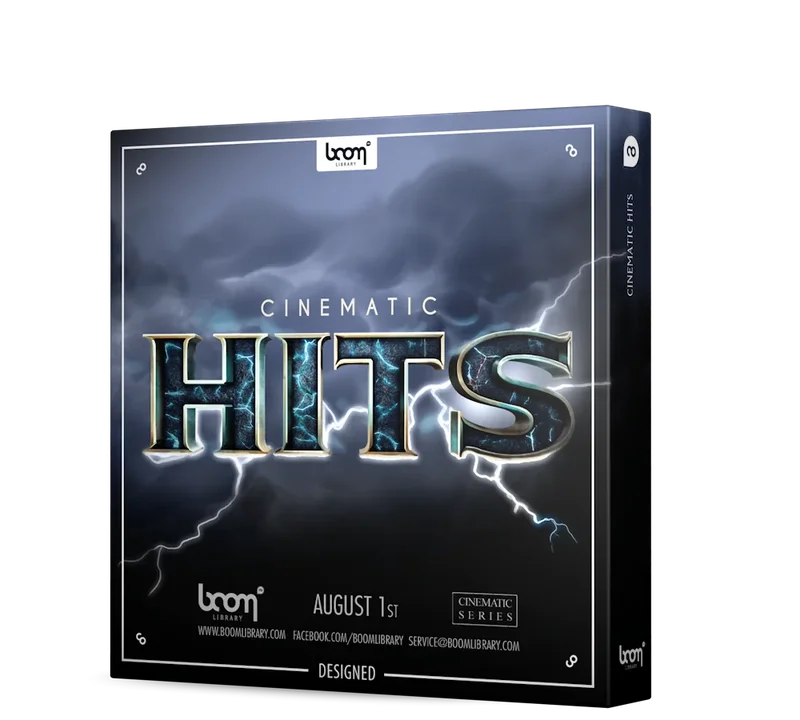 BOOM Library Cinematic Hits - Designed interface