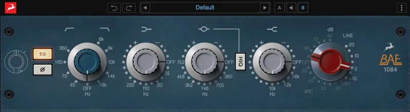 Antelope Audio BAE-1084 interface
