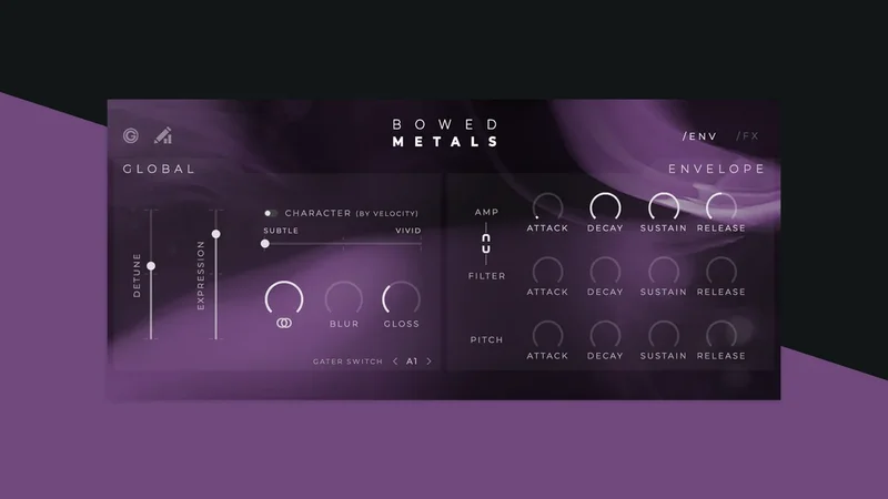 Bowed Metals interface