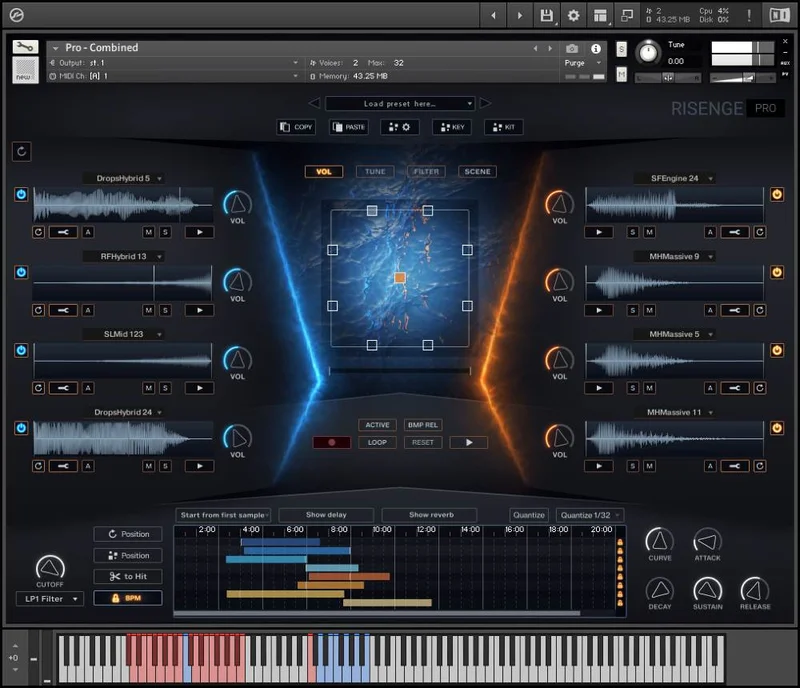 KEEPFOREST Risenge Core interface