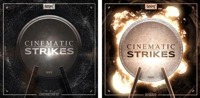 Boom Library Cinematic Strikes - Bundle interface