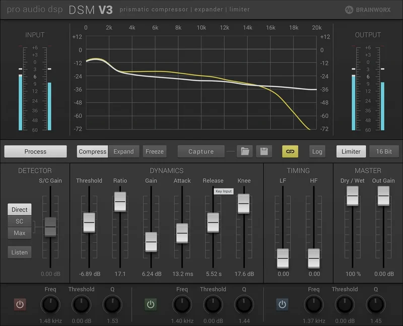 ProAudioDSP DSM V3 interface