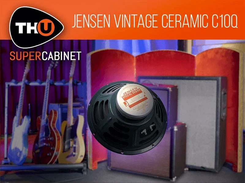 Overloud SuperCabinet Library: Jensen Vintage Ceramic C10Q interface