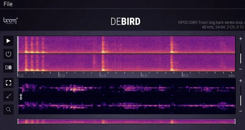 BOOM Library DeBird interface