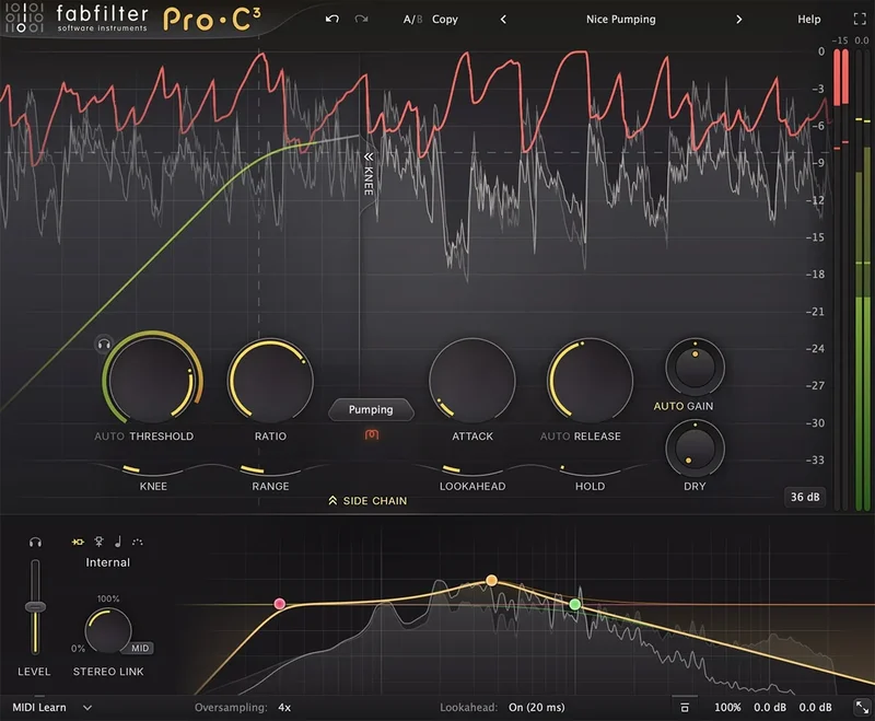 FabFilter Pro-C3 - Upgrade from Pro-C or Pro-C2 interface
