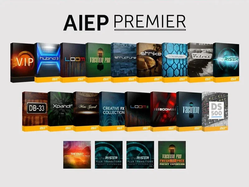 AIR Music Technology Instrument Expansion Pack 3 Premier interface