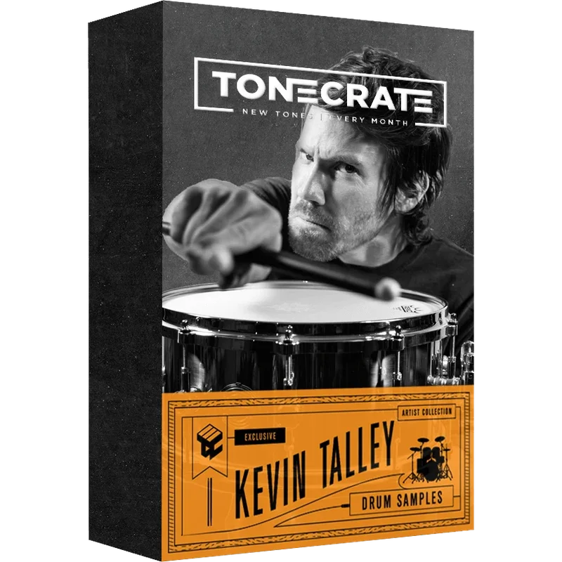 ToneCrate Kevin Talley Signature Drum Samples interface