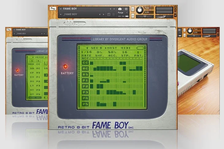 Loot Audio Fameboy interface