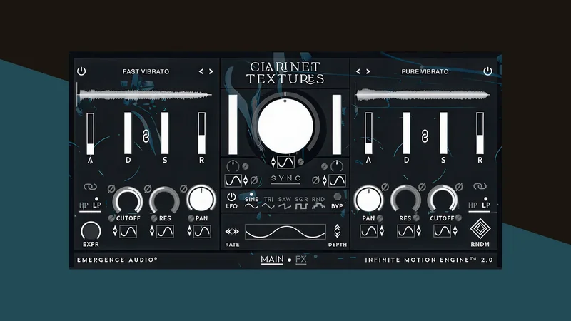 Clarinet Textures interface