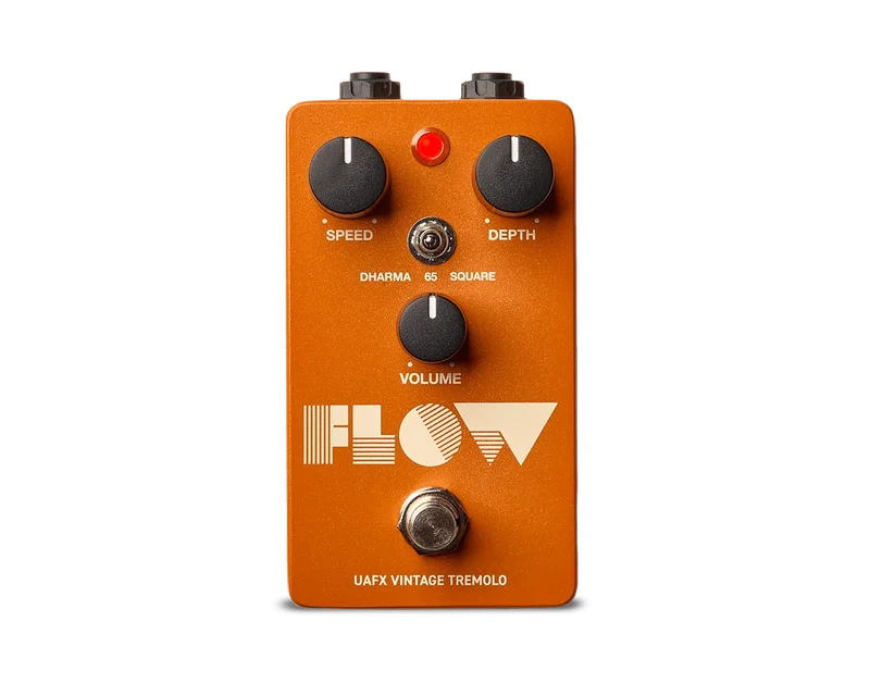 Universal Audio Flow Vintage Tremolo Pedal interface
