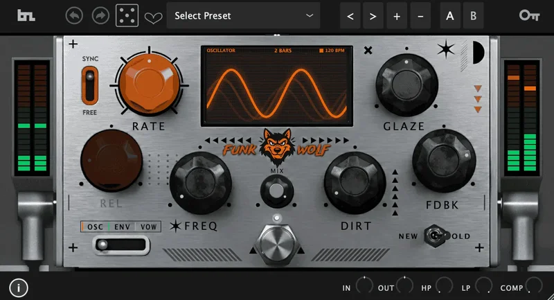 BeatSkillz FunkWolf interface