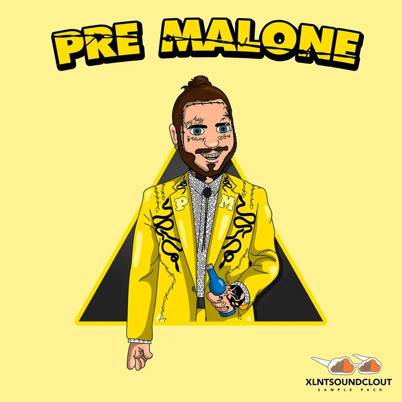 XLNTSound Soundclout Pack: Pre Malone interface