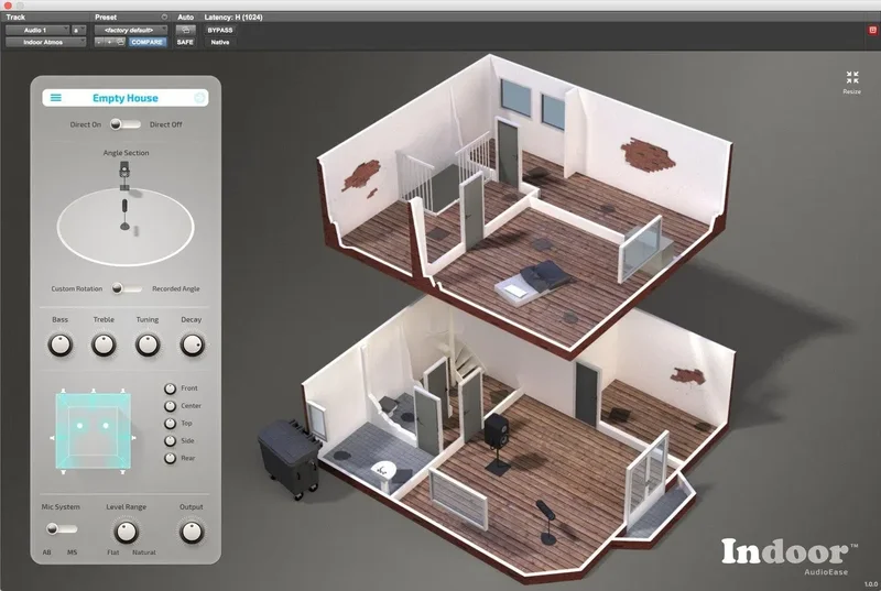 Audio Ease Indoor interface