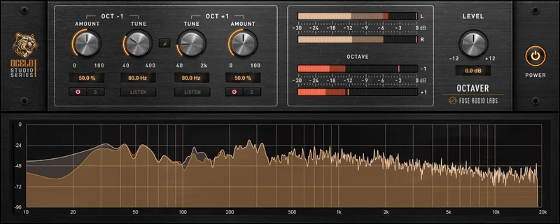 Fuse Audio Labs OCELOT Octaver interface