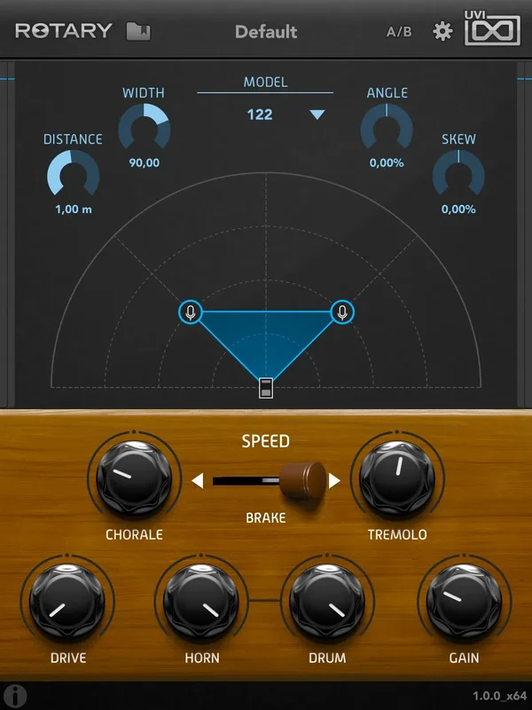 UVI Rotary interface