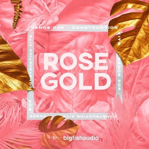 Big Fish Audio Rose Gold: Dance Pop interface
