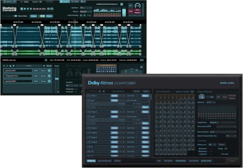 Fiedler Audio Dolby Atmos Production Bundle interface