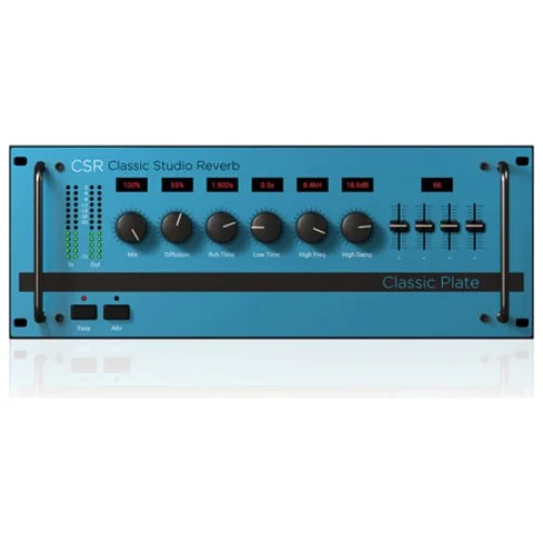 IK Multimedia T-RackS CSR Plate Reverb interface