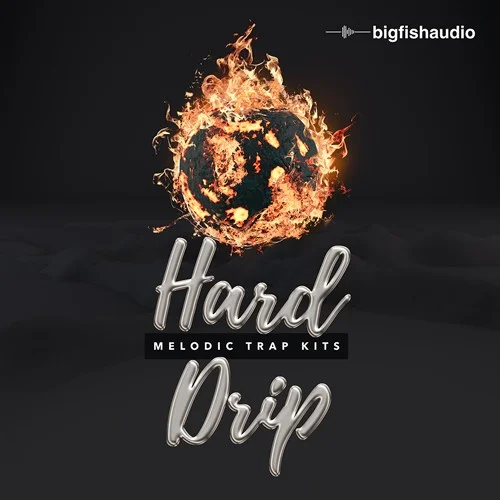 Big Fish Audio Hard Drip: Melodic Trap Kits interface