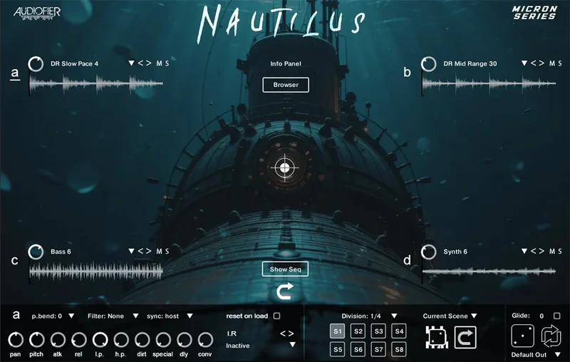 Audiofier Micron Nautilus interface