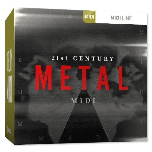 Toontrack Drum MIDI 21st Century Metal interface