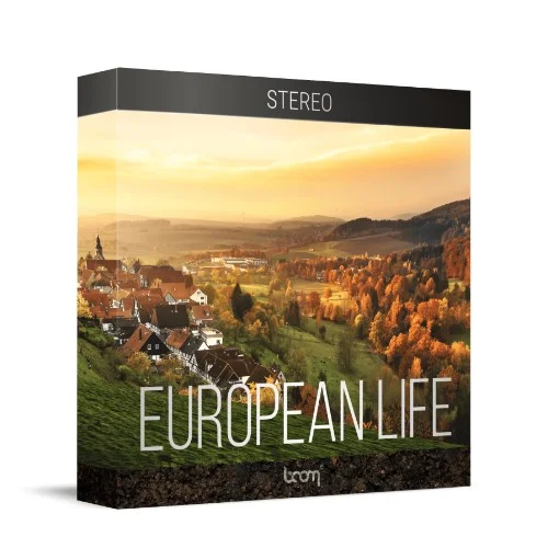 BOOM Library European Life Stereo interface