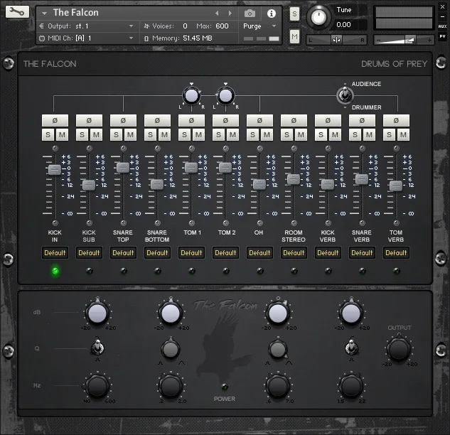 Robin Leijon The Falcon interface