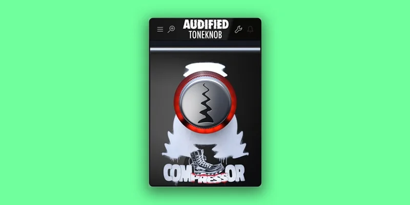 Audified ToneKnob Compressor interface