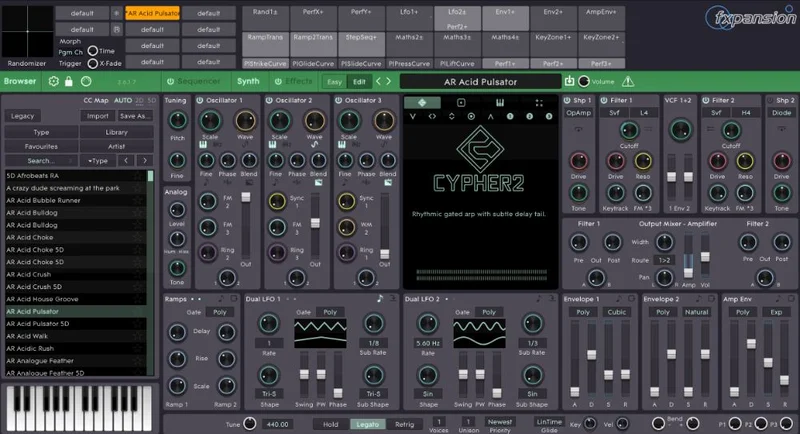 ROLI Cypher2 Upgrade (from ROLI Studio) interface