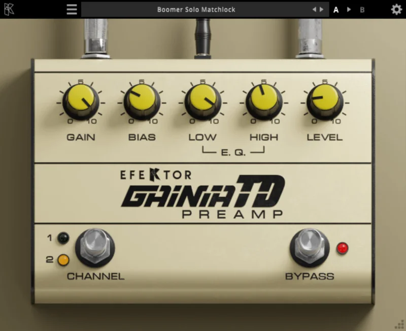 Kuassa EFEKTOR Gainia TD + FREE Pillar Power Amp interface