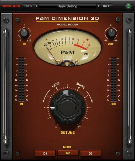 Plug and Mix Dimension 3D interface
