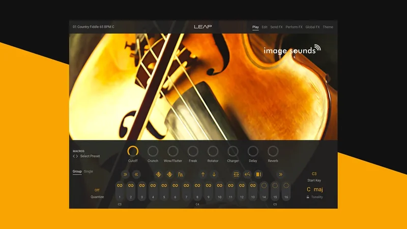 Country Fiddle interface