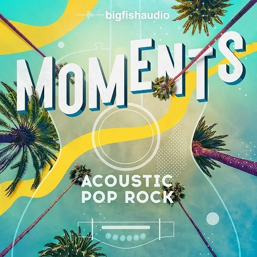 Big Fish Audio Moments: Acoustic Pop Rock interface