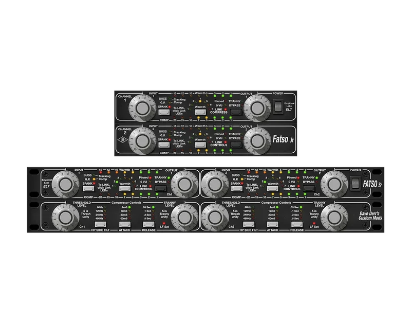 Universal Audio Empirical Labs FATSO Tape Simulator interface