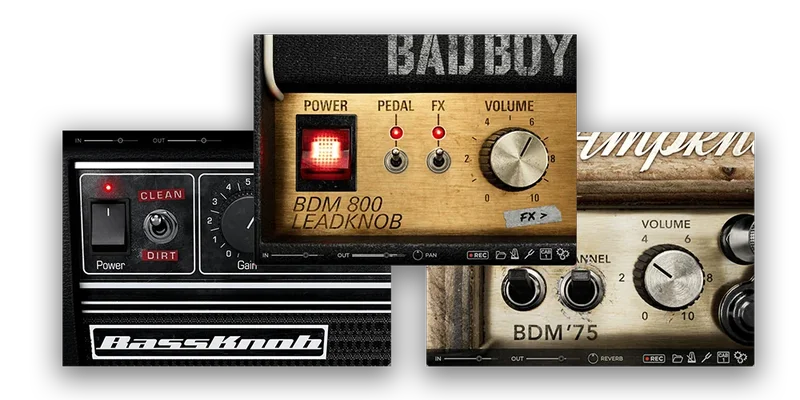 Bogren Digital Rock Ampknob Bundle interface