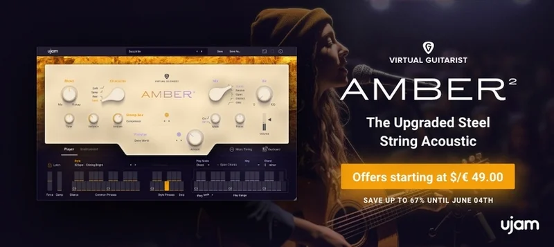 UJAM AMBER 2 Upgrade from AMBER 1 interface