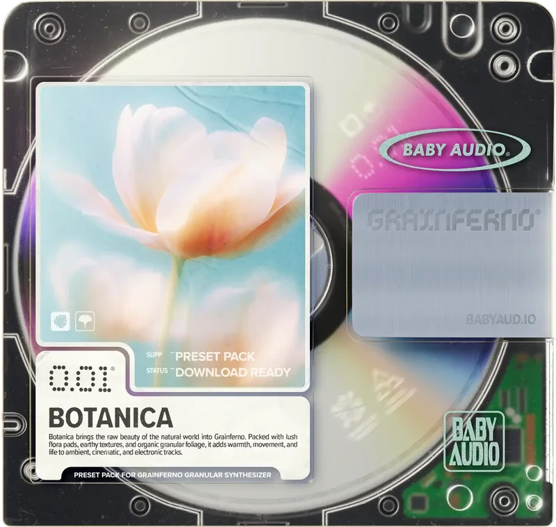 Baby Audio Botanica | Grainferno Expansion Pack interface