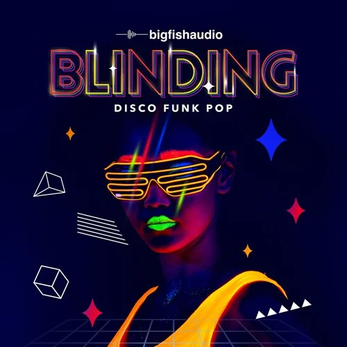 Big Fish Audio Blinding: Disco Funk Pop interface