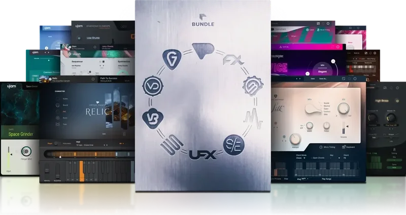UJAM Music Creation Suite Upgrade 40+ interface