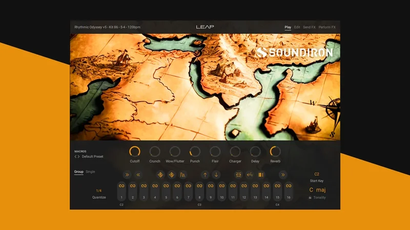 Soundiron Rhythmic Odyssey Vol 5 interface
